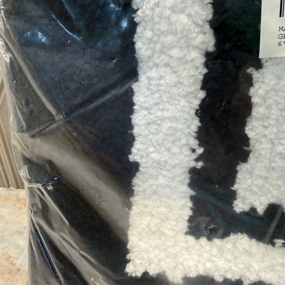 Microfiber Bathroom Rug Non Slip Washable - Black Trim - Picture 3 of 8